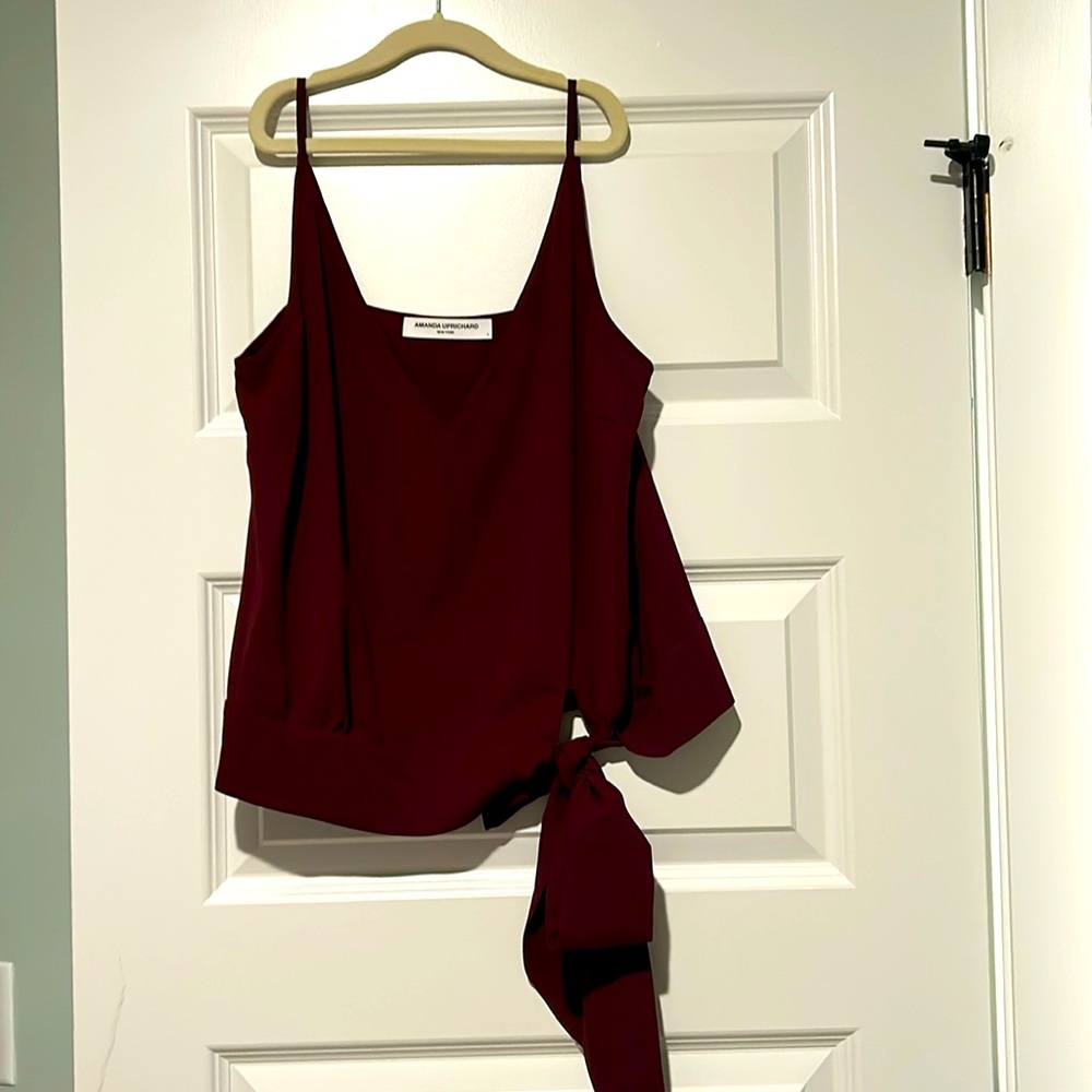 Amanda Uprichard Tie Tank Size Small.